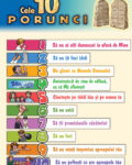 cele 10 porunci - poster A3